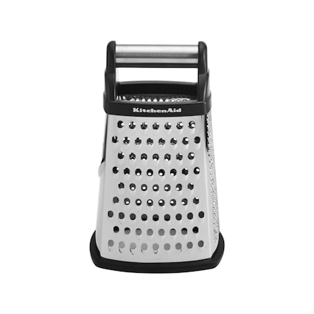 Lifetime KitchenAid Black/Silver Stainless Steel Box Grater KN292OSOBA